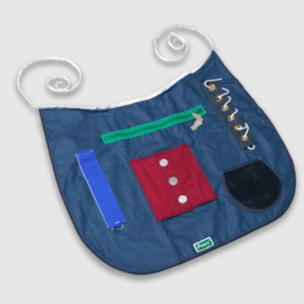 POSEY Activity Apron for tactile stimulation/fidget support